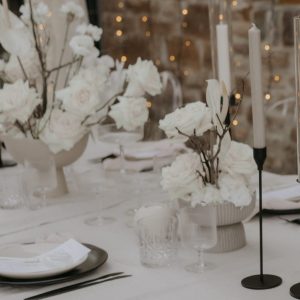 Kerzenständer „Black“ – 3er Set