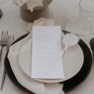 Speiseteller matt schwarz ⌀ 30 cm