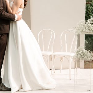 Traustühle Bentwood weiß – 2er Set