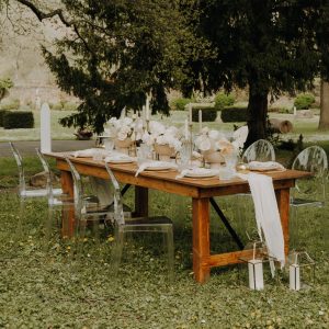 Holztisch braun klappbar