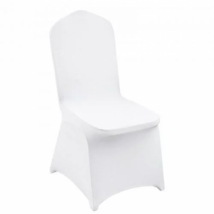 Stuhlhusse Stretch weiß