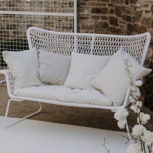 Kissen beige 50 x 50 cm