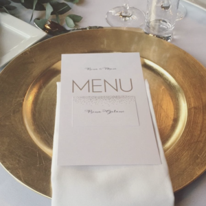 Platzteller gold ⌀ 33 cm